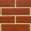 Enhance your space with Split Brick flexible stone veneer, featuring a textured reddish-brown finish perfect for any interior wall or exterior facade.