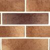 Split brick flexible stone veneer in brown and tan hues offers a classic brick look for interior walls, contact us via Facebook or WhatsApp for details.