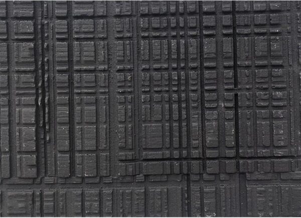 Sawing Wood 4 Sawing Wood flexible tiles offer a dark, textured wood-like finish ideal for interior wall cladding and unique decorative panels. Contact us for details!