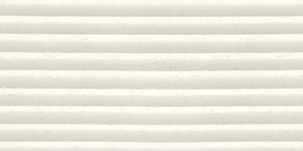 Explore our flexible stone veneer in a subtle off-white ripple pattern, ideal for a lightweight interior wall or decorative panel installation.