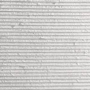 Flomary Square Line Stone flexible tile with a linear texture in a light color, perfect for modern interior walls or a stylish exterior facade.