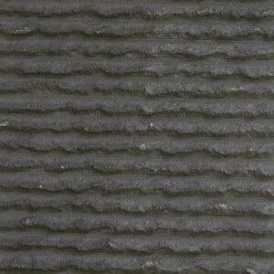 Flexible stone veneer with a unique round line texture that adds depth and character, ideal for modern interior wall or exterior facade designs.
