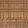 Sawing Wood flexible tile with a textured brown finish, ideal for interior wall decor or exterior facade cladding, offering the look of natural wood.