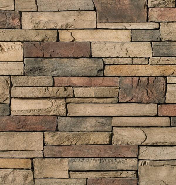 Flexible stone veneer in chardonnay tones offers a textured, natural look for interior walls and exterior facades, providing a durable decorative panel solution.